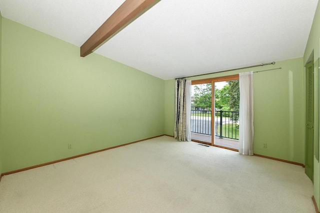 12929 N Colony Dr, Mequon, WI 53097 - spare room with light colored carpet and baseboards
