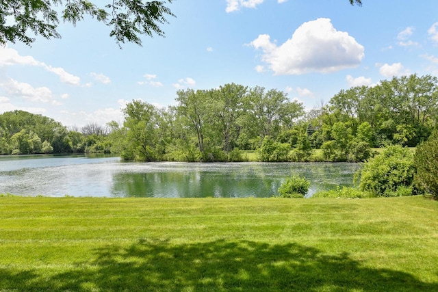 12929 N Colony Dr, Mequon, WI 53097 - water view featuring a heavily wooded area