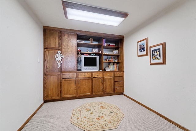 2213 Sunrise Dr, Appleton, WI 54914 - office featuring light colored carpet and baseboards