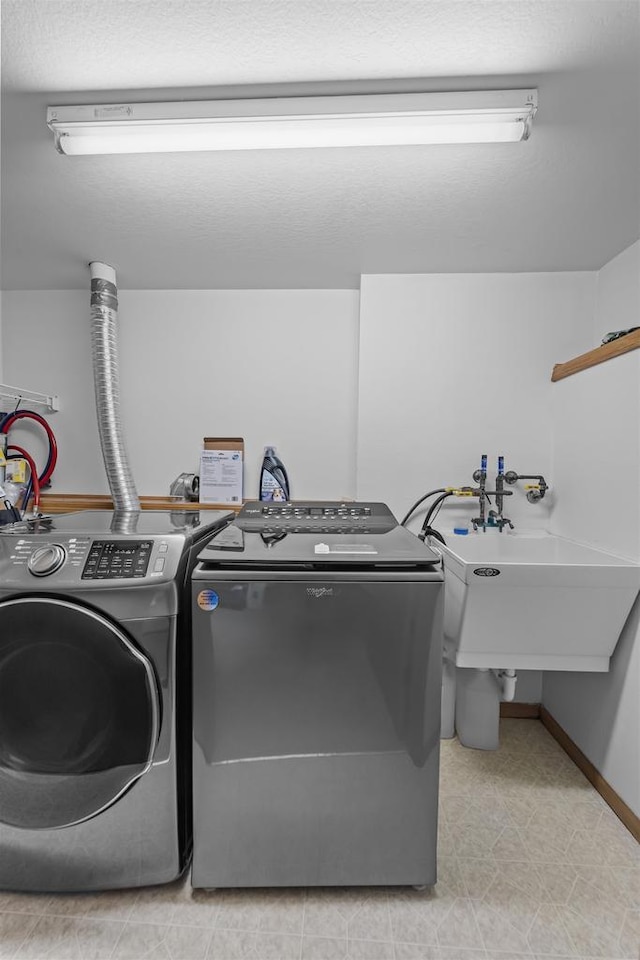 15 Naylor Cir, Madison, WI 53719 - washroom with independent washer and dryer and a sink