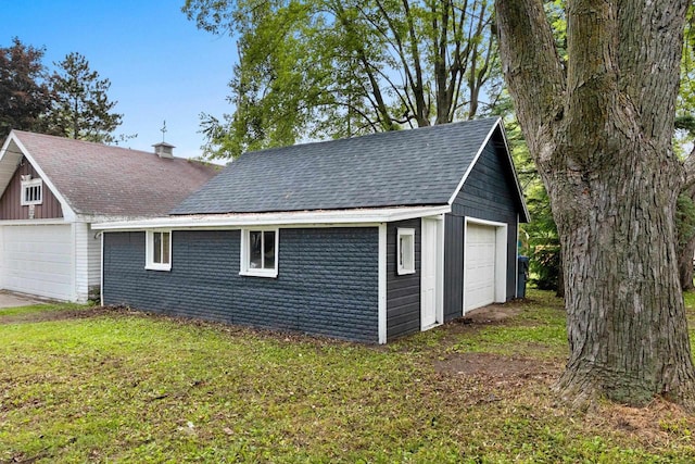 206 W Willow St, Bear Creek, WI 54922 - view of detached garage
