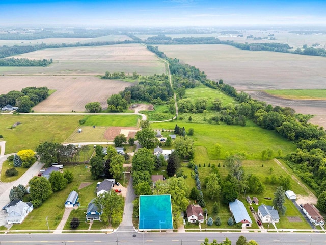 206 W Willow St, Bear Creek, WI 54922 - aerial view of property's location with rural landscape