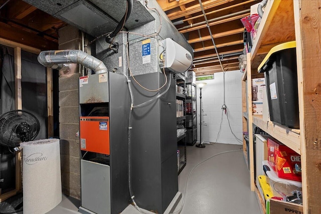 1918 Wilson Ave, Sheboygan, WI 53081 - utility room with heating unit