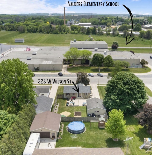 328 W Wilson St, Valders, WI 54245 - bird's eye view