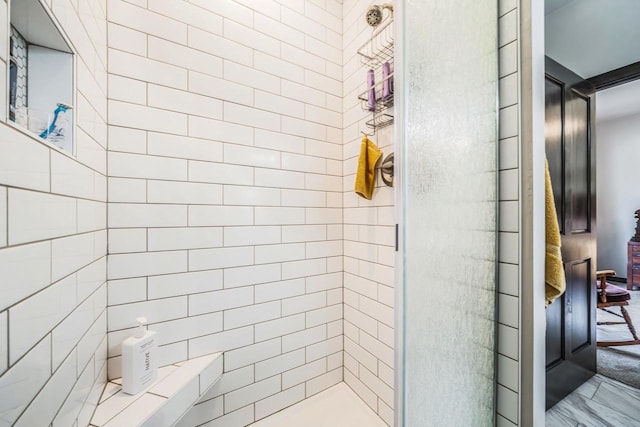 5090 N Milkweed Trl, Appleton, WI 54913 - full bathroom featuring a shower stall
