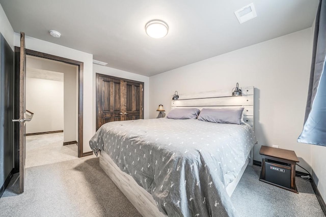 5090 N Milkweed Trl, Appleton, WI 54913 - bedroom with carpet and a closet