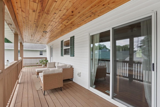 228 N Pleasant Ave, Jefferson, WI 53549 - view of wooden deck