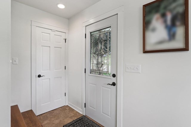 228 N Pleasant Ave, Jefferson, WI 53549 - foyer with baseboards