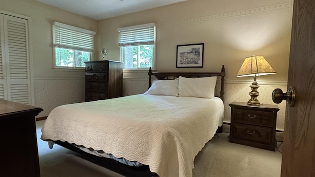 3218 N 13th St, Wausau, WI 54403 - bedroom with carpet and a closet