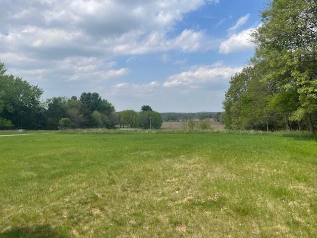 W5211 Fern Ave, Montello, WI 53949 - view of yard featuring a view of countryside