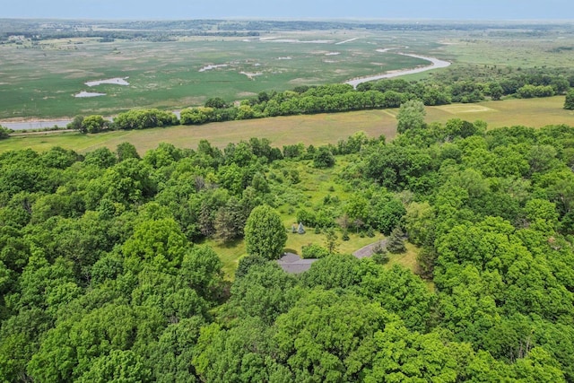 S83W27815 Beaver Trl, Mukwonago, WI 53149 - overview of rural landscape with a heavily wooded area