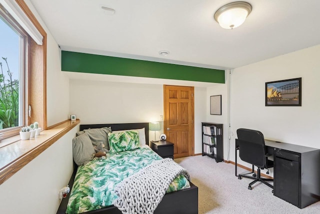 3176 Weybridge Dr, Sun Prairie, WI 53590 - bedroom featuring a desk and carpet