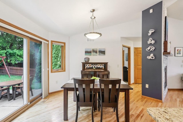 3176 Weybridge Dr, Sun Prairie, WI 53590 - dining space with light wood-style flooring