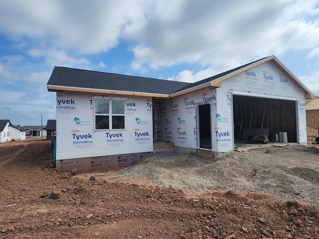 2080 White Dove Ln, Kaukauna, WI 54130 - property in mid-construction featuring an attached garage and crawl space