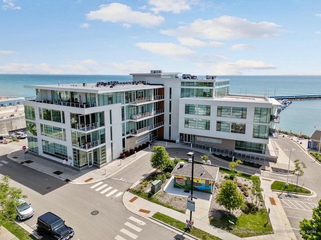 324 N Lake St Unit 204, Port Washington, WI 53074 - aerial view of a large body of water