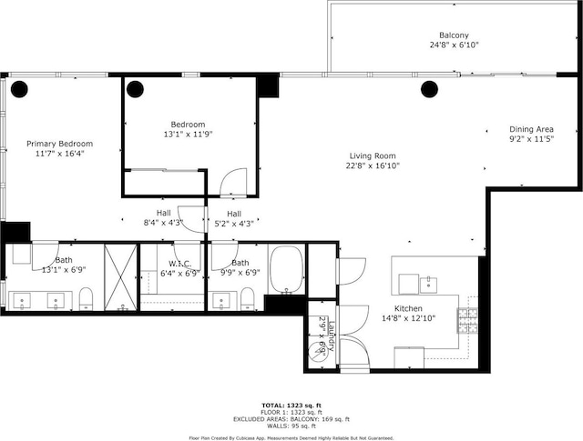 324 N Lake St Unit 204, Port Washington, WI 53074 - view of property floor plan