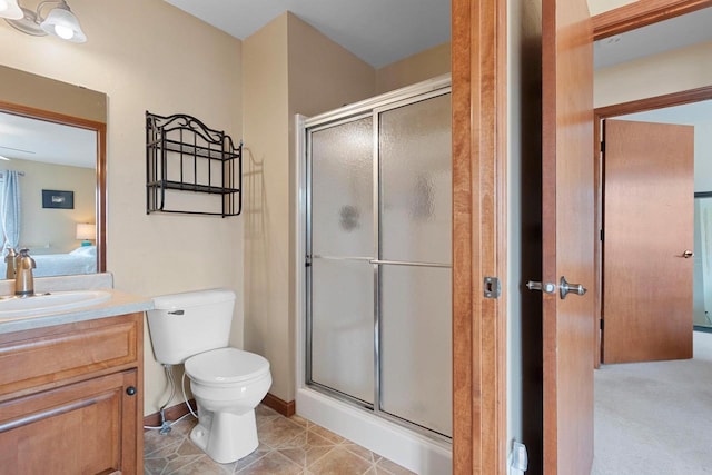 1899 Riverside Dr Unit A, Suamico, WI 54313 - ensuite bathroom with vanity and a shower stall