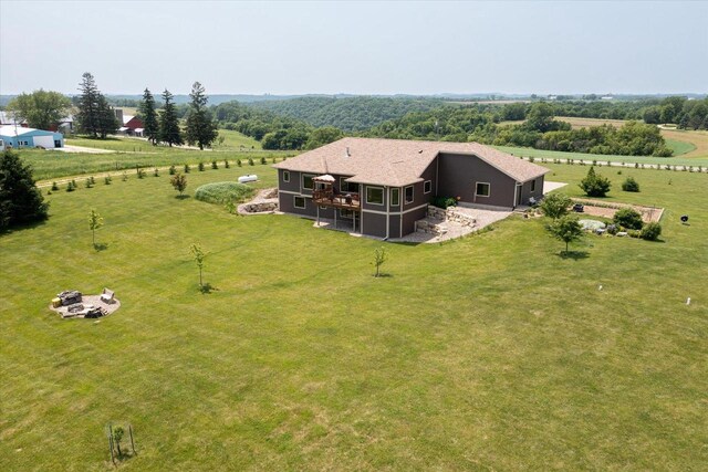 S3358 Hass Ln, Viroqua, WI 54618 - overview of rural landscape