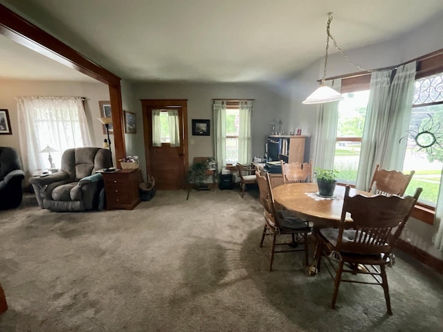 154 W Arndt St, Fond Du Lac, WI 54935 - carpeted dining area with plenty of natural light