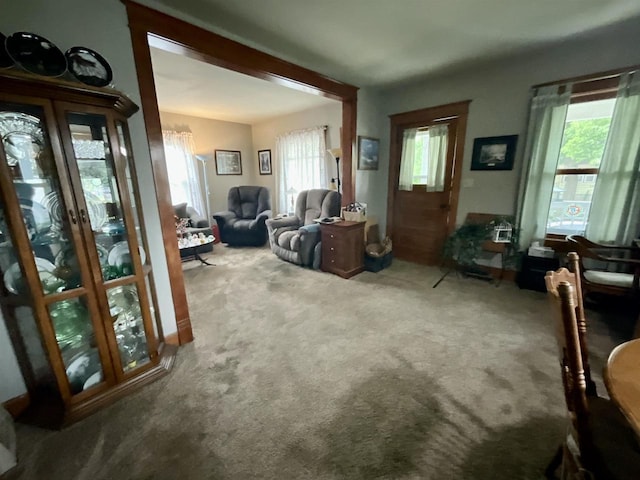 154 W Arndt St, Fond Du Lac, WI 54935 - living area with carpet flooring