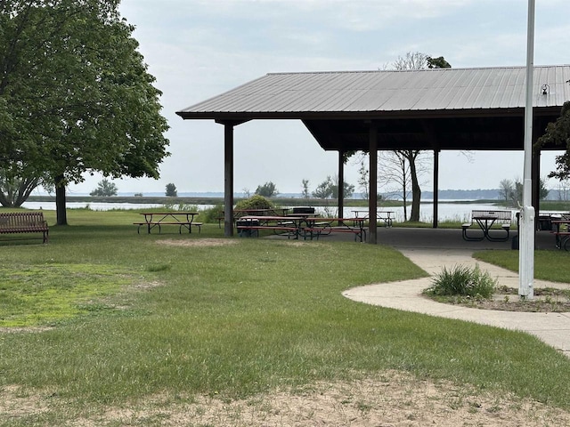 615 Ogden St, Marinette, WI 54143 - view of property's community featuring a gazebo and a yard