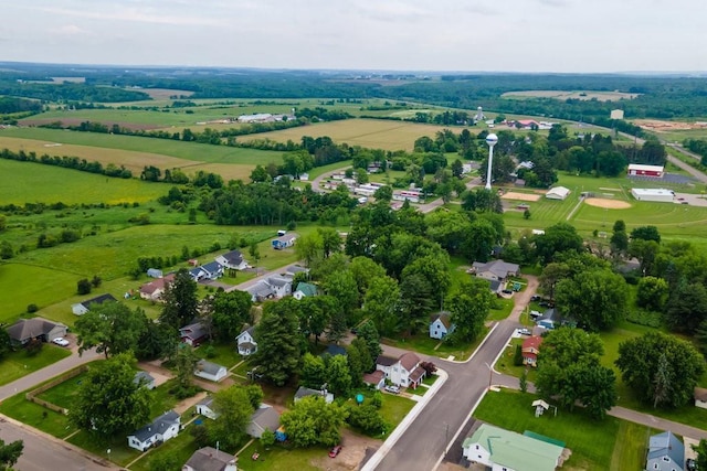 214 E Dell St, New Auburn, WI 54757 - aerial overview of property's location
