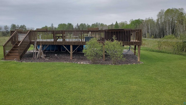 70355 Laine Rd, Iron River, WI 54847 - exterior space with a yard