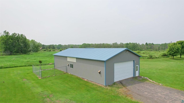 70355 Laine Rd, Iron River, WI 54847 - view of detached garage