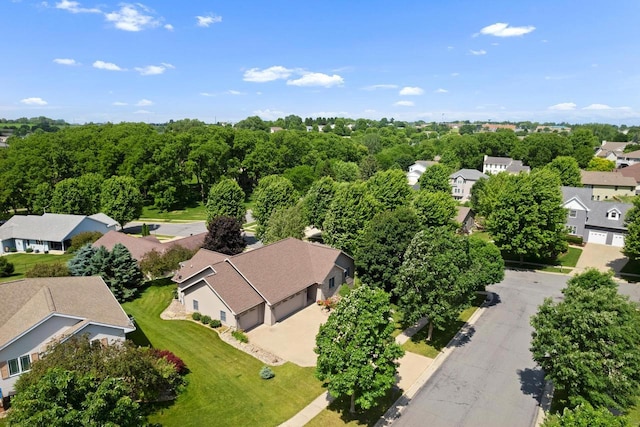 1601 Raspberry Ln, Mount Horeb, WI 53572 - aerial perspective of suburban area