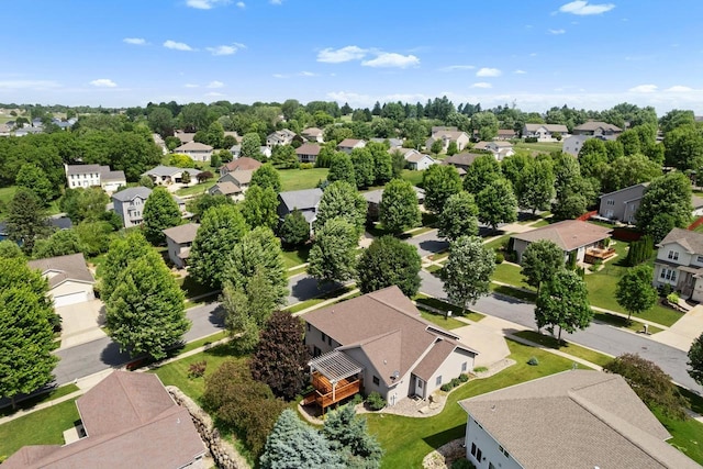 1601 Raspberry Ln, Mount Horeb, WI 53572 - aerial perspective of suburban area