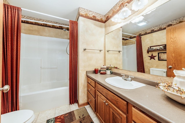143 Parkview Ct, Cedar Grove, WI 53013 - bathroom with shower / bathtub combination with curtain and vanity