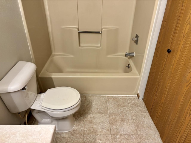 1712 Creek Rd Unit 202, West Bend, WI 53090 - bathroom featuring shower / washtub combination and toilet