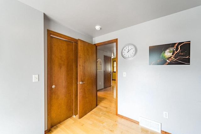 1508 Pearson St, Wausau, WI 54401 - corridor featuring light wood finished floors