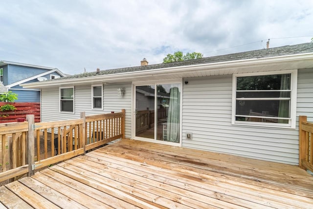 1508 Pearson St, Wausau, WI 54401 - view of wooden deck