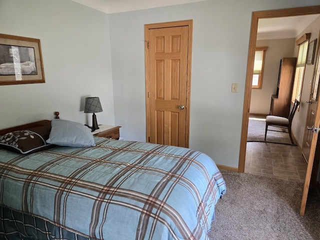 131 Crestview Ln, Nekoosa, WI 54457 - bedroom with carpet floors and baseboards