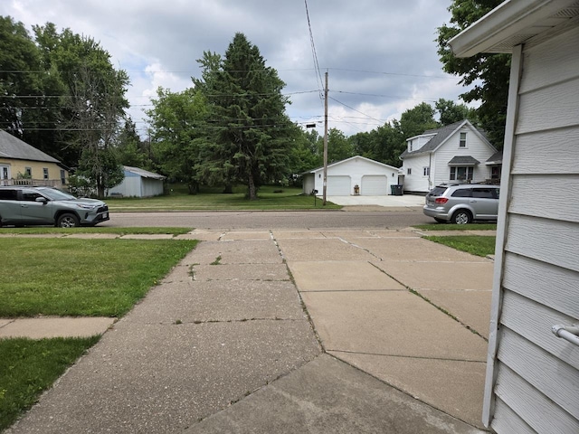 131 Crestview Ln, Nekoosa, WI 54457 - view of concrete road
