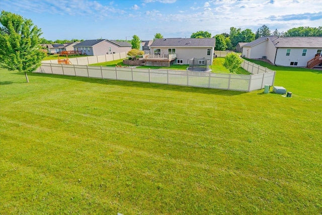 862 Stonefield Dr, Edgerton, WI 53534 - view of yard featuring a residential view