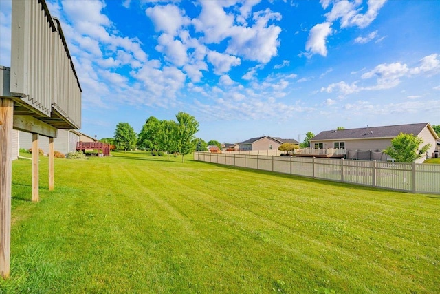 862 Stonefield Dr, Edgerton, WI 53534 - view of yard with a residential view