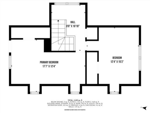 821 N 6th St, Manitowoc, WI 54220 - view of room layout