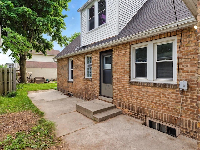 821 N 6th St, Manitowoc, WI 54220 - view of patio / terrace featuring entry steps
