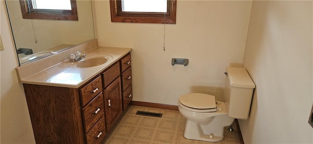 2931 148th Ave, Bloomer, WI 54724 - half bath with vanity and plenty of natural light