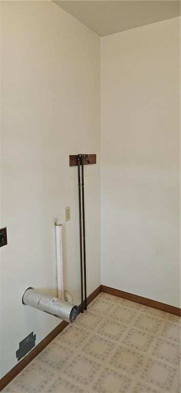 2931 148th Ave, Bloomer, WI 54724 - laundry room with baseboards