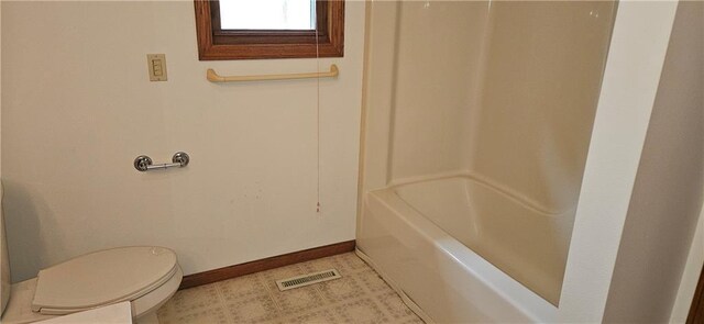 2931 148th Ave, Bloomer, WI 54724 - bathroom featuring toilet and baseboards