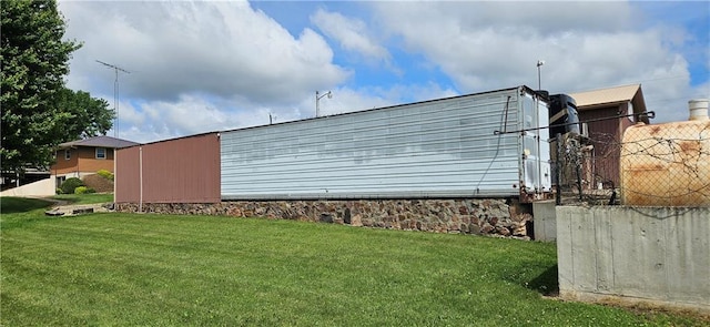 2931 148th Ave, Bloomer, WI 54724 - view of property exterior with a yard