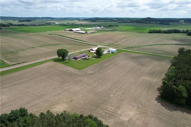2931 148th Ave, Bloomer, WI 54724 - aerial view of sparsely populated area featuring extensive farmland