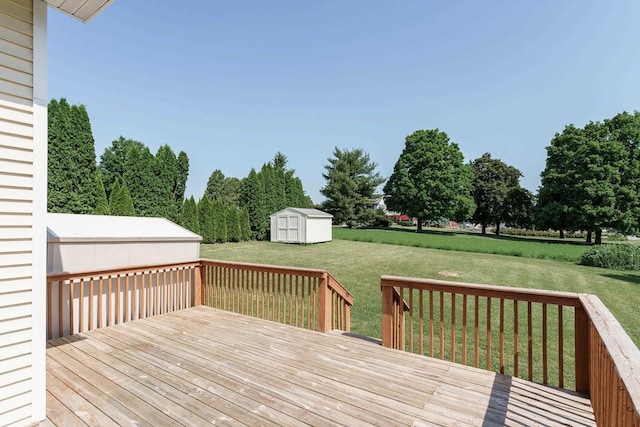 1335 Terapin Trl, Janesville, WI 53545 - deck with a shed and a yard
