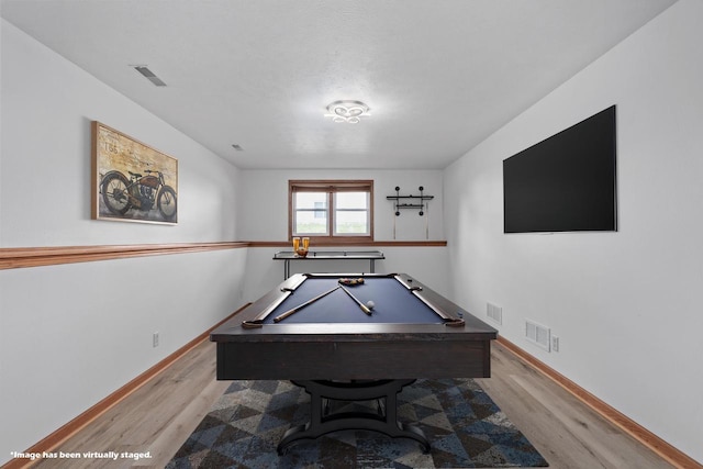 1335 Terapin Trl, Janesville, WI 53545 - rec room featuring wood finished floors and pool table