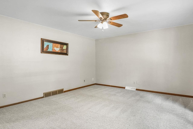 1602 Golden Oak Ln, Madison, WI 53711 - carpeted empty room with a ceiling fan and baseboards