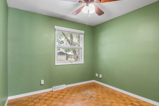 1602 Golden Oak Ln, Madison, WI 53711 - unfurnished room with baseboards and a ceiling fan