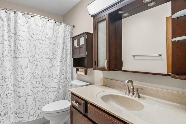 1602 Golden Oak Ln, Madison, WI 53711 - bathroom with vanity and a shower with shower curtain